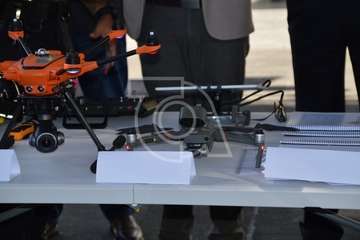 La Policía Local de Telde presentó este viernes su Unidad de Drones (Foto TA)